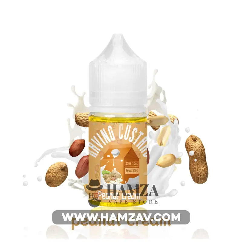 raving-custard-saltnic-peanut-cream-ryfnj-kastrd-swlt-krymt-fwl-swdany-35mg-30ml-premium-liquid-723 Raving Custard Saltnic Peanut Cream - ريفنج كاسترد سولت كريمة فول سوداني Premium Liquid