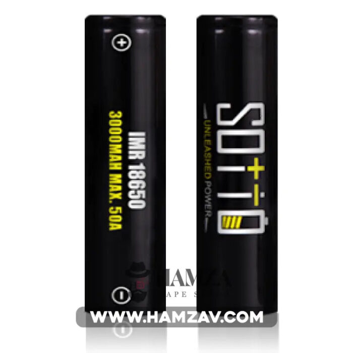 Sotto 18650 Batteries - Black 3000Mah Accessories