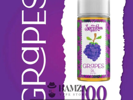 Sprinkles E Juice Ice Grapes - سبرينكلز عنب ساقع Dl (100Ml) / 3Mg Egyptian Liquid