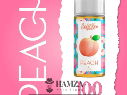 Sprinkles E Juice Ice Peach - سبرينكلز خوخ ساقع Dl (100Ml) / 3Mg Egyptian Liquid