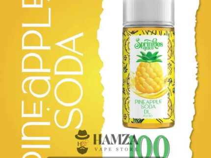 Sprinkles E Juice Ice Pineapple Soda - سبرينكلز صودا اناناس ساقع Dl (100Ml) / 3Mg Egyptian Liquid