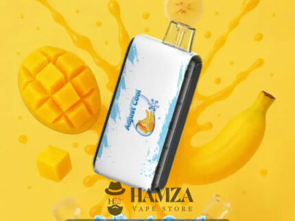 ADJUST COOL Disposable 50K Puffs Mango Banana - أدجوست كول 50 الف بف مانجو موز 50000 / 750MAH / 30ML Disposable