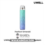 Uwell Caliburn G4 Mini Pod - يوويل كاليبرن جي ٤ ميني بود Peafowl Emerald MTL Pods