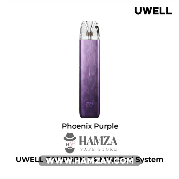 Uwell Caliburn G4 Mini Pod - يوويل كاليبرن جي ٤ ميني بود Phoenix Purple MTL Pods