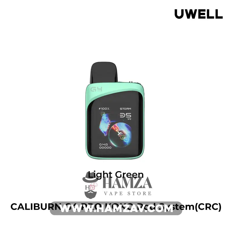 Uwell Caliburn G4 PRO KOKO Pod - يوويل كاليبرن جي 4 برو كوكو بود Light Green MTL Pods
