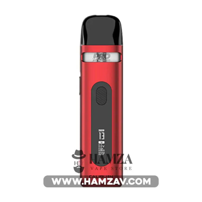 Uwell Caliburn X Pod - Ribbon Red Mtl Pods