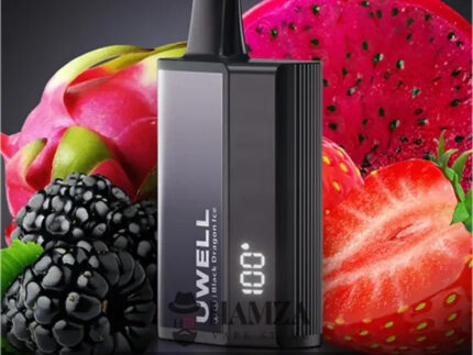 Uwell Disposable Dl8000 Puffs Black Dragon Ice - يوويل دي ال ٨٠٠٠ ديسبوزابل