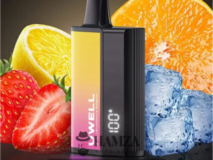Uwell Disposable Dl8000 Puffs Strawberry Daiquiri - يوويل دي ال ٨٠٠٠ ديسبوزابل فراولة ليمون برتقال