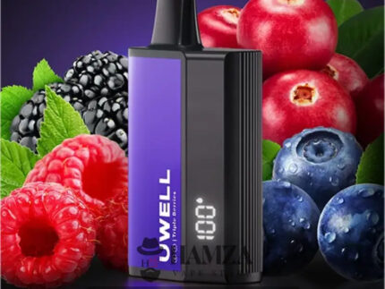 Uwell Disposable Dl8000 Puffs Triple Berries - يوويل دي ال ٨٠٠٠ ديسبوزابل ميكس توت