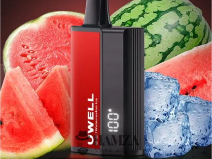 Uwell Disposable Dl8000 Puffs Watermelon Ice - يوويل دي ال ٨٠٠٠ ديسبوزابل بطيخ ساقع