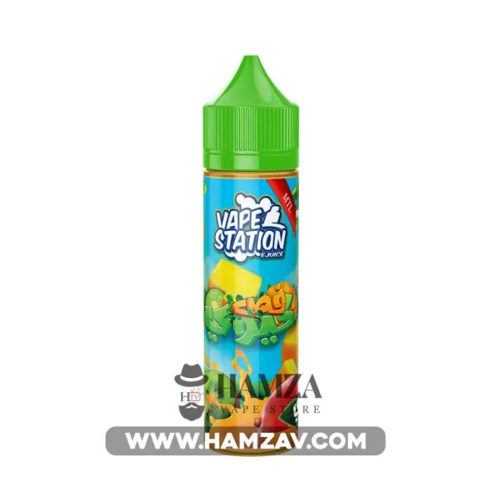 Vape Station Fas Kiwi - فيب ستيشن فص كيوي Mtl (60Ml) / 6Mg Egyptian Liquid