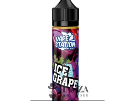 Vape Station Ice Grape - فيب ستيشن عنب ساقع Mtl (60Ml) / 6Mg Egyptian Liquid