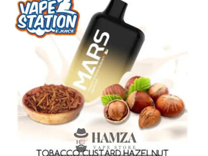 Vape Station Mars Disposable 5000 Puffs Tobacco Custard Hazelnut -
