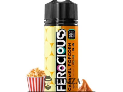 Vapoholic Ferocious Liquid Caramel Popcorn - فيروشيوس ليكويد كراميل بوب كورن MTL (60ml) / 12Mg Egyptian Liquid