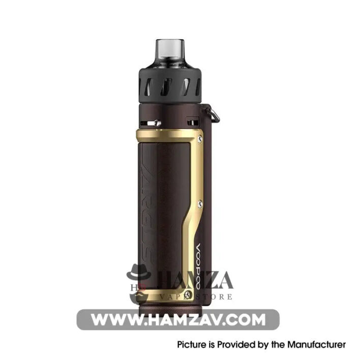 Voopoo Argus Pro Pod - Dark Coffee & Titanium Gold Dl Pods