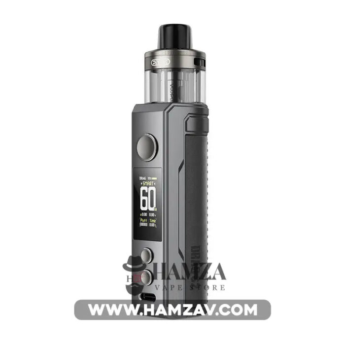 Voopoo Drag S2 Pod - فوبو دراج اس 2 بود Grey Metal Dl Pods