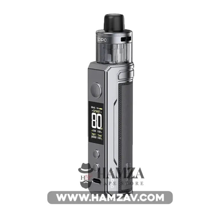 Voopoo Drag X2 Pod - فوبو دراج اكس 2 بود Grey Metal Dl Pods