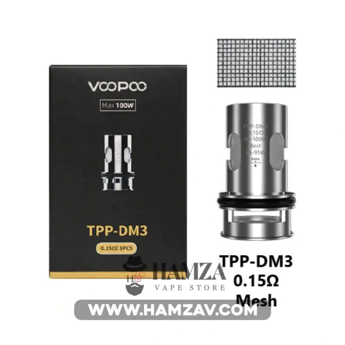 Voopoo Tpp Coils - Tpp-Dm3 0.15