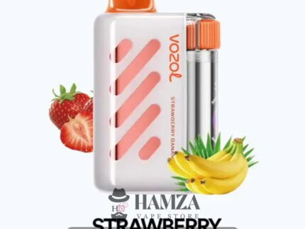 Vozol Vista Disposable 40K Puff Strawberry Banana - فوزول فيستا ديسبوزابل 40 ألف بف موز فراولة 40000 / 5% SaltNic