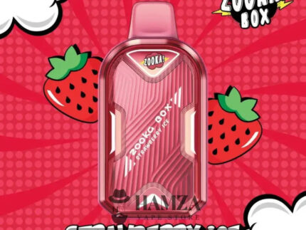Zooka Box Disposable 7000 Puffs Strawberry Ice -