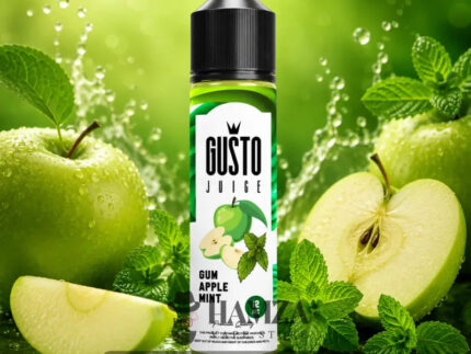 Gusto Eliquid Gum Apple Juice - جوستو ليكويد تفاح علكه نعناع - Egyptian Liquid