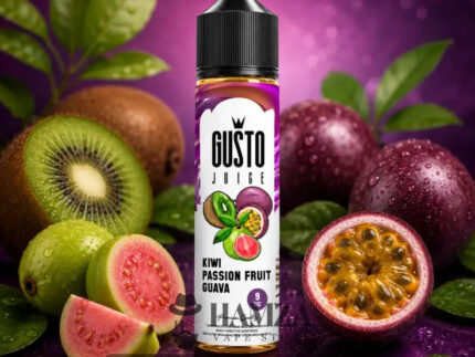 Gusto Eliquid Kiwi PassionFruit Guava - جوستو ليكويد كيوى باشون فروت جوافة - Egyptian Liquid