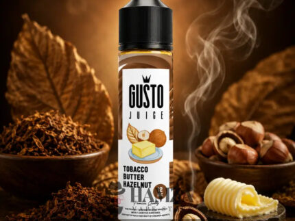 Gusto Eliquid Tobacco Butter Hazelnut - جوستو ليكويد توباكو زبدة بندق - Egyptian Liquid