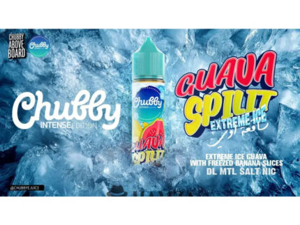 Chubby Guava Split Ice - تشابي موز جوافة ساقع Egyptian Liquid