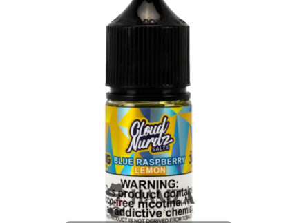 Cloud Nurdz Saltnic Blue Raspberry Lemon Iced - Premium Liquid