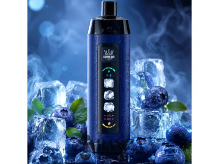 Crown Bar Al Fakher 25K Puff Ice Control Berry Ice - كراون بار الفاخر 25 ألف بف أيس كنترول بيرى أيس - 25000 / 5mg