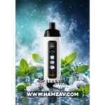 Crown Bar Al Fakher 25K Puff Ice Control Mint Gum - كراون بار الفاخر 25 ألف بف أيس كنترول لبان نعناع - 25000 / 5mg