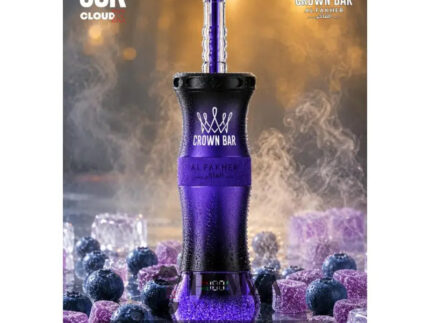 Crown Bar Al Fakher E Hose 60K Blue Razz Blast - كراون بار الفاخر إى هوز 60 ألف بف بلو راز بلاست - 60000 / 5mg