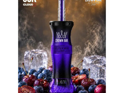 Crown Bar Al Fakher E Hose 60K Blueberry Cherry - كراون بار الفاخر إى هوز 60 ألف بف بلوبيرى شيرى - 60000 / 5mg