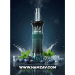 Crown Bar Al Fakher E Hose 60K Puff Blueberry Mint - كراون بار الفاخر إى هوز 60 ألف بف بلوبيرى نعناع - 60000 / 5mg