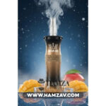 Crown Bar Al Fakher E Hose 60K Puff Cool Mango - كراون بار الفاخر إى هوز 60 ألف بف مانجو أيس - 60000 / 5mg (Freebase)