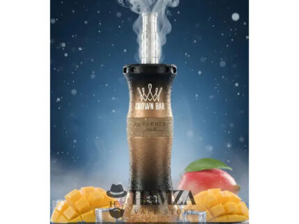 Crown Bar Al Fakher E Hose 60K Puff Cool Mango - كراون بار الفاخر إى هوز 60 ألف بف مانجو أيس - 60000 / 5mg (Freebase)