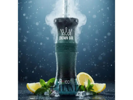 Crown Bar Al Fakher E Hose 60K Puff Lemon Mint - كراون بار الفاخر إى هوز 60 ألف بف ليمون نعناع - 60000 / 5mg (Freebase)