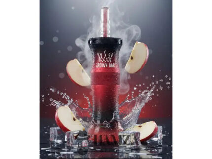 Crown Bar Al Fakher Cloud X 60K Puff Two Apples - كراون بار الفاخر كلاود اكس 60 ألف بف تفاحتين - 60000 / 5mg (Freebase)