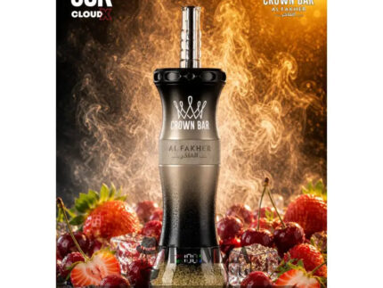 Crown Bar Al Fakher E Hose 60K Strawberry Cherry - كراون بار الفاخر إى هوز 60 ألف بف فراولة كريز - 60000 / 5mg