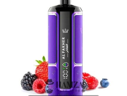 Crown Bar Al Fakher Hyper Max 15K Puff Mix Berry - كراون بار الفاخر هايبر ماكس 15 ألف بف ميكس توت 15000 / 5mg