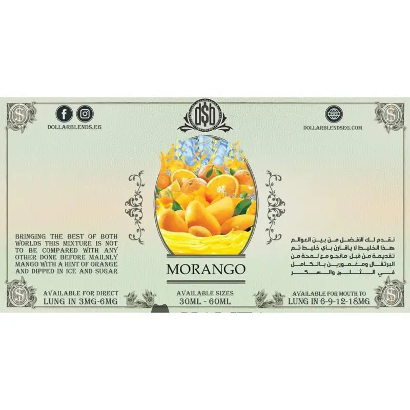 Dollar Blends Morango - Egyptian Liquid