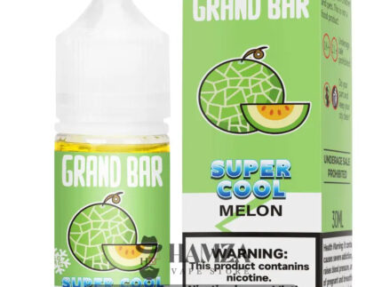 Grand Bar Premium Liquid SaltNic Super Cool Melon - جراند بار بريميم سولت سوبر كول شمام Premium Liquid