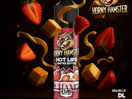 Horny Hamster E Juice Hot lips Limited Edition - هورني هامستر هوت ليبس ليمتد اديشن - Egyptian Liquid