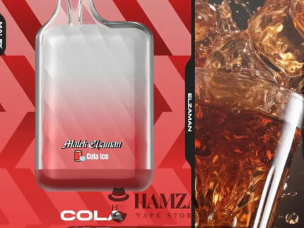Malek El Zaman Disposable 10000 Puffs Cola Ice - ملك الزمان ديسبوزابل كولا مثلج