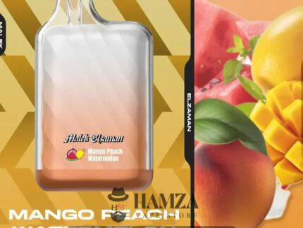 Malek El Zaman Disposable 10000 Puffs Mango Peach Watermelon - ملك الزمان ديسبوزابل مانجو خوخ بطيخ