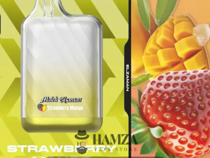 Malek El Zaman Disposable 10000 Puffs Strawberry Mango - ملك الزمان ديسبوزابل فراولة مانجو
