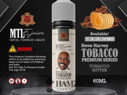 Metal Tongue E Liquid Mtl Tobacco Butter - ميتال تانج توباكو زبدة Egyptian