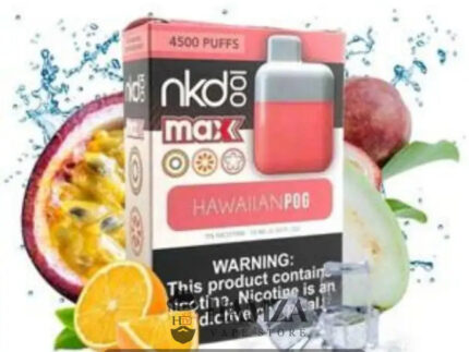 Nkd 100 Max 4500 Puffs Hawaiian Pog Ice - Disposable