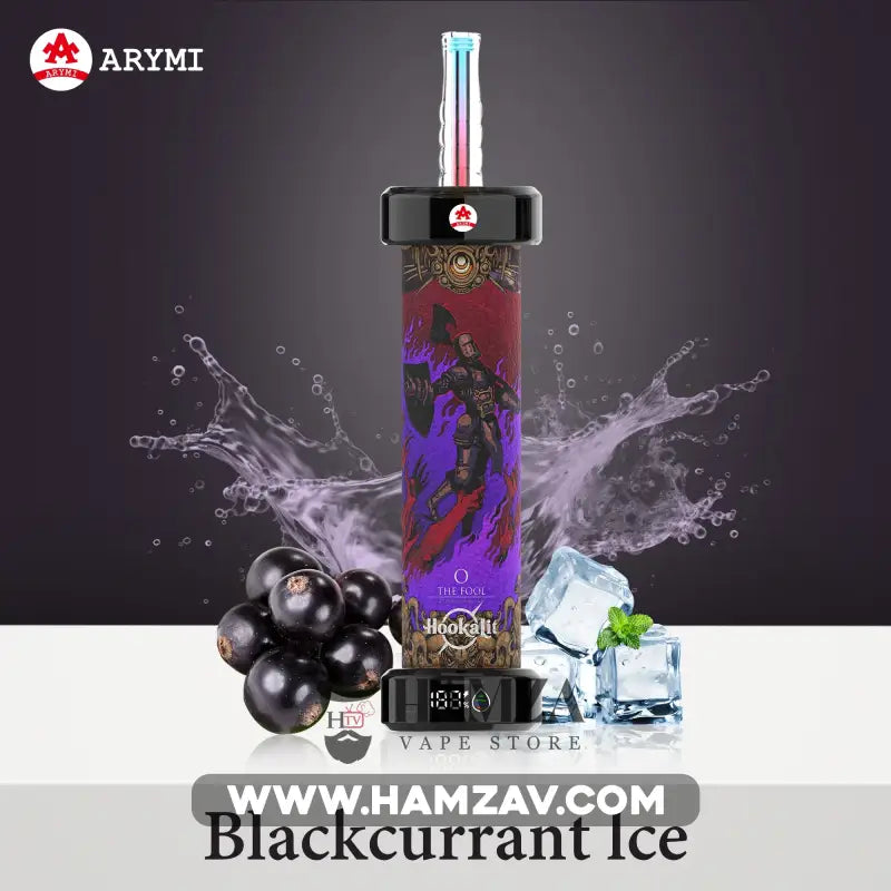 OLIT Hookalit Disposable 40k Puffs Blackcurrant Ice اوليت هوكاليت ٤٠ الف باف ديسبوزابل بلاك كرنت ايس 40000 / 5mg