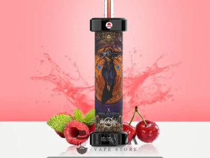 OLIT Hookalit Disposable 40k Puffs Cherry Raspberry اوليت هوكاليت ٤٠ الف باف ديسبوزابل شيرى ايس 40000 / 5mg (Freebase)